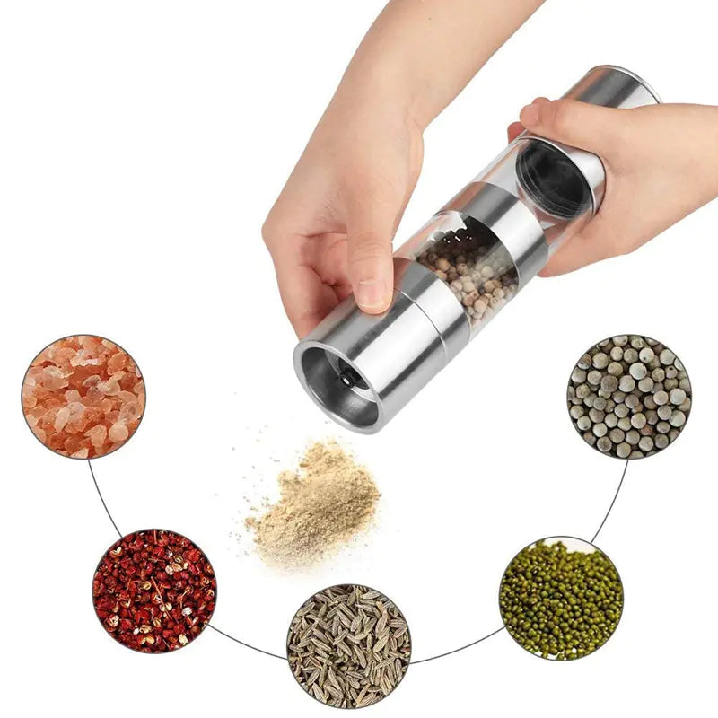 Manual Black Pepper Grinder for Home Use