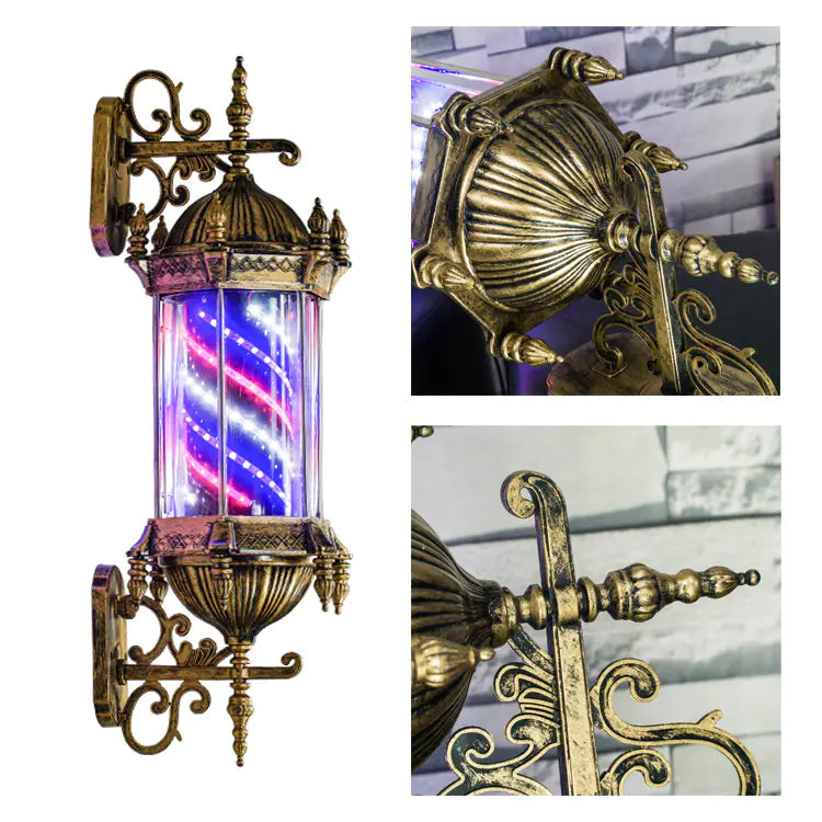 LED Barber Shop Wall Sign - Vintage Waterproof Light