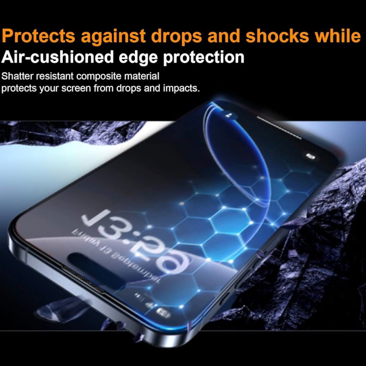 iPhone 11 Screen Protector - 9H Tempered Glass, Scratch Resistant, HD Clarity, Sensitive Touch, Anti-Fingerprint.