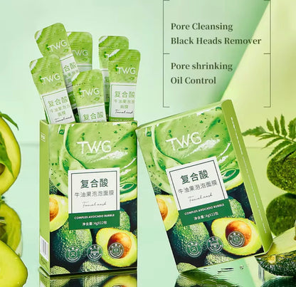 Avocado Cleansing Facial Bubble Mask