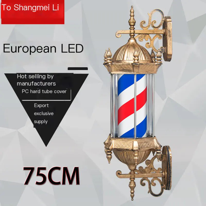 LED Barber Shop Wall Sign - Vintage Waterproof Light