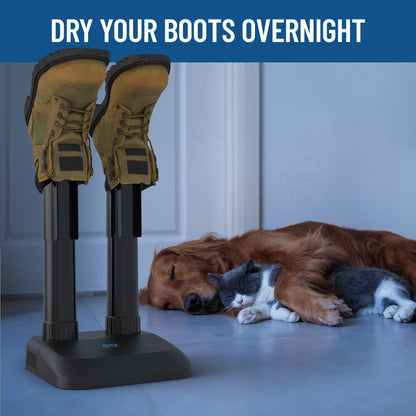 Everlasting Comfort Boot Dryer for Work Boots – Easy-to-Use, Silent & Energy-Efficient Boot Warmer and Shoe Dryer for Sneakers, Electric Fanless Convection Design to Reduce Odor (1 Pair)