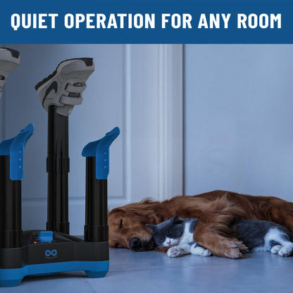 Everlasting Comfort Boot Dryer for Work Boots – Easy-to-Use, Silent & Energy-Efficient Boot Warmer and Shoe Dryer for Sneakers, Electric Fanless Convection Design to Reduce Odor (1 Pair)