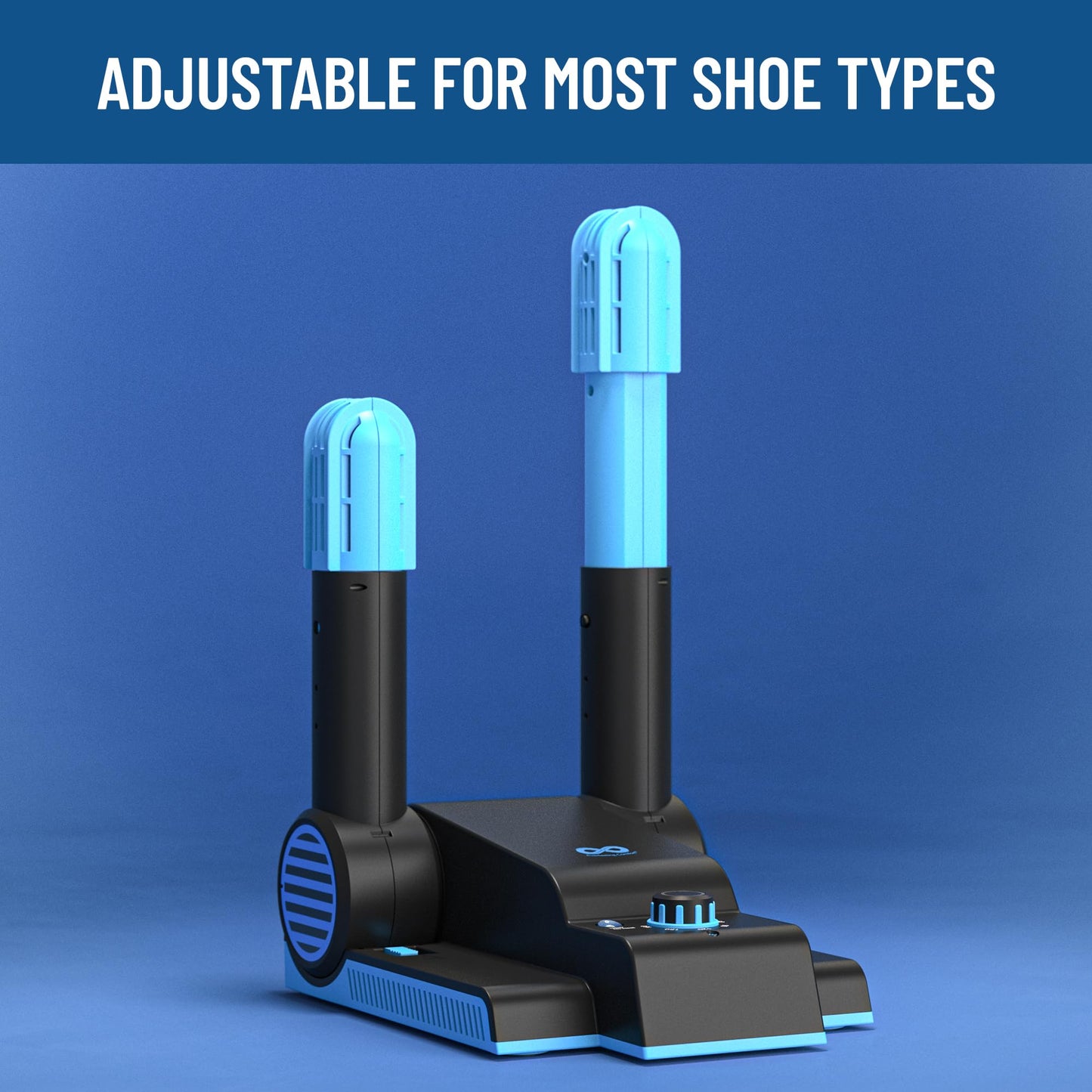 Everlasting Comfort Boot Dryer for Work Boots – Easy-to-Use, Silent & Energy-Efficient Boot Warmer and Shoe Dryer for Sneakers, Electric Fanless Convection Design to Reduce Odor (1 Pair)