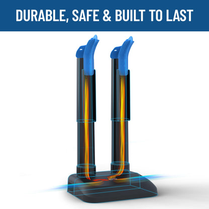 Everlasting Comfort Boot Dryer for Work Boots – Easy-to-Use, Silent & Energy-Efficient Boot Warmer and Shoe Dryer for Sneakers, Electric Fanless Convection Design to Reduce Odor (1 Pair)