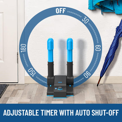 Everlasting Comfort Boot Dryer for Work Boots – Easy-to-Use, Silent & Energy-Efficient Boot Warmer and Shoe Dryer for Sneakers, Electric Fanless Convection Design to Reduce Odor (1 Pair)