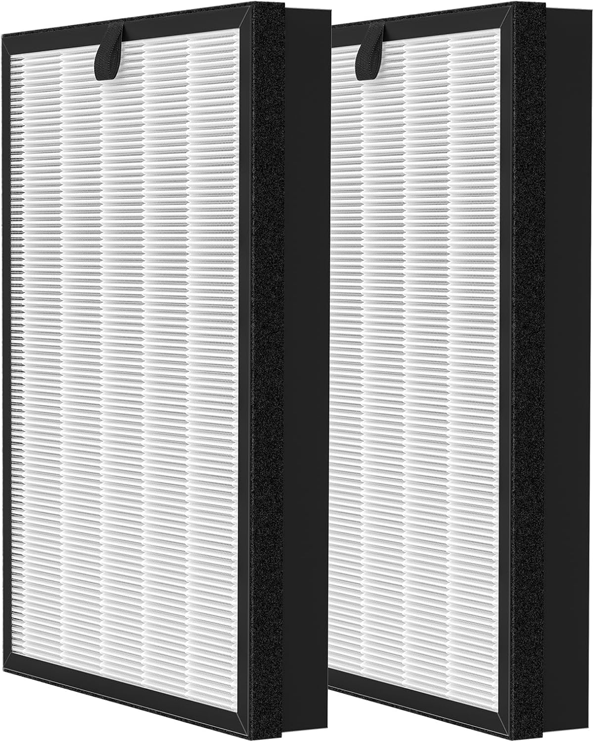 400 Air Purifier Replacement Filter True HP-14 HEPA Filter Compatible with Puro 400 Air Purifier, 3-in-1 HEPA with Activated Carbon Filter Attach 99.97% of Pet Dander, Smoke, Pollen, 2 Pack