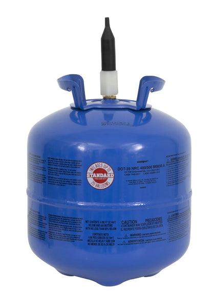 Helium Tank with 20 9" Latex Balloons & Ribbon