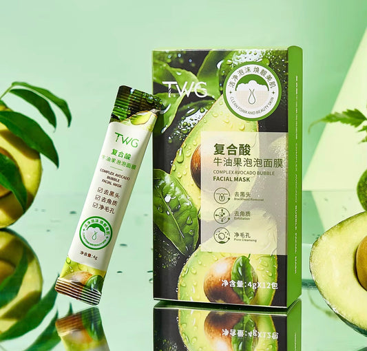Avocado Cleansing Facial Bubble Mask