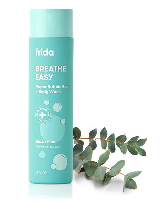 Eucalyptus Vapor & Bubble Bath + Body Wash,Dermatologically Tested, Tear-Free, Hypoallergenic, Safe for Skin, Super Sudsy, 10oz