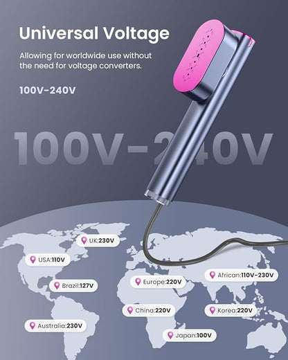 Travel steamer for clothes, portable steamer for clothes.