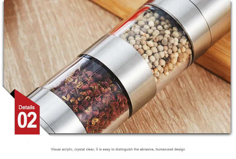 Manual Black Pepper Grinder for Home Use