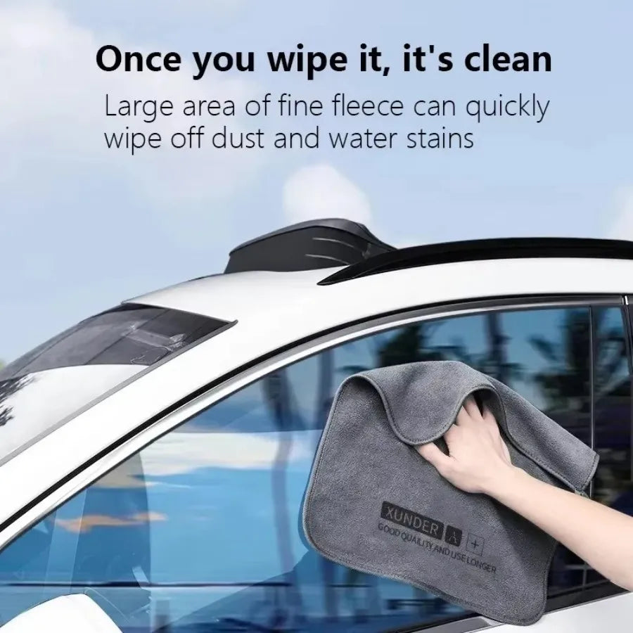 Car Towel Microfiber Auto Wash Towel Car Cleaning Drying Cloth Hemming
