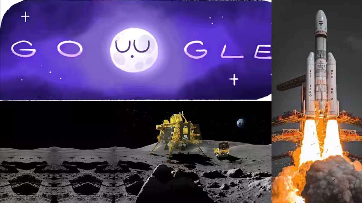 Google Doodle Celebrates India's Remarkable Chandrayaan-3 Moon Landing